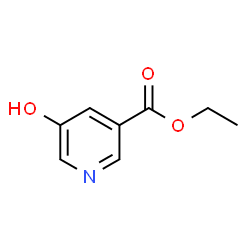 ChemSpider 2D Image | Ethyl 5-hydroxynicotinate | C8H9NO3