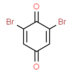 ChemSpider 2D Image | 2,6-dibromobenzoquinone | C6H2Br2O2