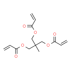 ChemSpider 2D Image | 1,1,1-TRIMETHYLOL ETHANE TRIACRYLATE | C14H18O6