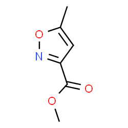 ChemSpider 2D Image | methyl 5-methyl-3-isoxazolecarboxylate | C6H7NO3