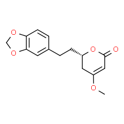 ChemSpider 2D Image | (+)-dihydromethysticin | C15H16O5