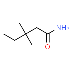 ChemSpider 2D Image | 3,3-Dimethylpentanamide | C7H15NO