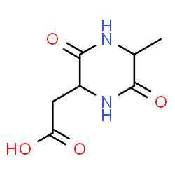 ChemSpider 2D Image | ASPARTYL-ALANYL-DIKETOPIPERAZINE | C7H10N2O4