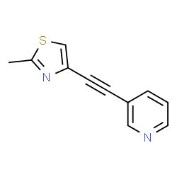 ChemSpider 2D Image | MTEP | C11H8N2S