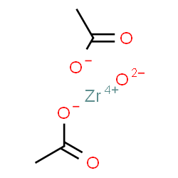 ChemSpider 2D Image | Zirconyl Acetate | C4H6O5Zr