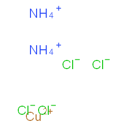 ChemSpider 2D Image | Ammonium copper(2+) chloride (2:1:4) | H8Cl4CuN2