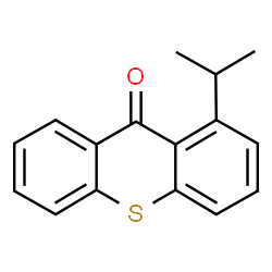 ChemSpider 2D Image | 2-Isopropylthioxanthon | C16H14OS