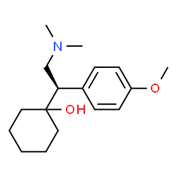 ChemSpider 2D Image | (R)-Venlafaxine | C17H27NO2