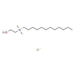 ChemSpider 2D Image | HYDROXYETHYL LAURDIMONIUM CHLORIDE | C16H36ClNO