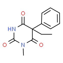 ChemSpider 2D Image | Methylphenobarbital | C13H14N2O3