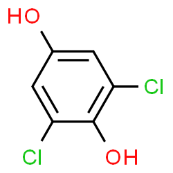 ChemSpider 2D Image | 2,6-Dichlorohydroquinone | C6H4Cl2O2