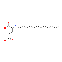 ChemSpider 2D Image | N-Dodecylglutamic acid | C17H33NO4