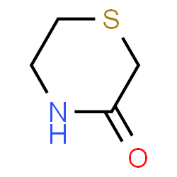 ChemSpider 2D Image | Thiomorpholinone | C4H7NOS