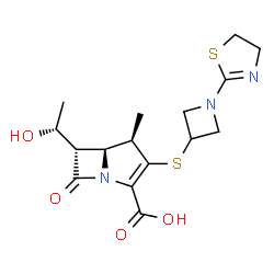 ChemSpider 2D Image | tebipenem | C16H21N3O4S2