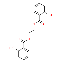 ChemSpider 2D Image | 1,2-Ethanediyl bis(2-hydroxybenzoate) | C16H14O6