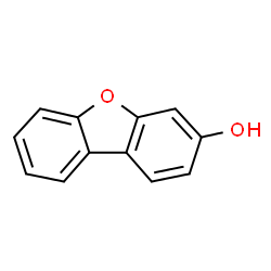 ChemSpider 2D Image | Dibenzo[b,d]furan-3-ol | C12H8O2