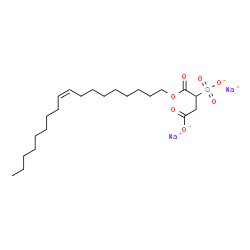 ChemSpider 2D Image | DISODIUM 1-(OLEOYL)-2-SULPHONATOSUCCINATE | C22H38Na2O7S