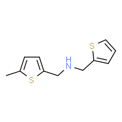 ChemSpider 2D Image | 1-(5-Methyl-2-thienyl)-N-(2-thienylmethyl)methanamine | C11H13NS2