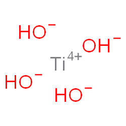 ChemSpider 2D Image | titanium hydroxide | H4O4Ti