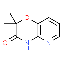 ChemSpider 2D Image | 2,2-Dimethyl-2H-pyrido[3,2-b][1,4]oxazin-3(4H)-one | C9H10N2O2