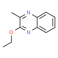 ChemSpider 2D Image | 2-Ethoxy-3-methylquinoxaline | C11H12N2O