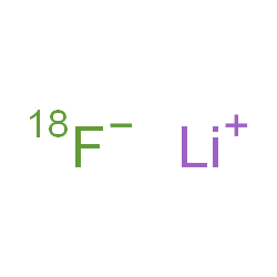 ChemSpider 2D Image | Lithium (~18~F)fluoride | 18FLi
