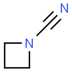 ChemSpider 2D Image | 1-Azetidinecarbonitrile | C4H6N2