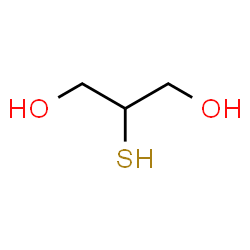 ChemSpider 2D Image | 2-Sulfanyl-1,3-propanediol | C3H8O2S