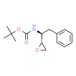 ChemSpider 2D Image | (2R,3S)-1,2-epoxy-3-(Boc-amino)-4-phenylbutane | C15H21NO3