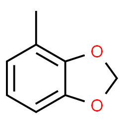 ChemSpider 2D Image | 4-Methyl-1,3-benzodioxole | C8H8O2