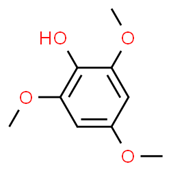ChemSpider 2D Image | 2,4,6-Trimethoxyphenol | C9H12O4