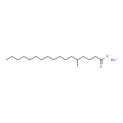ChemSpider 2D Image | Sodium 5-methylheptadecanoate | C18H35NaO2