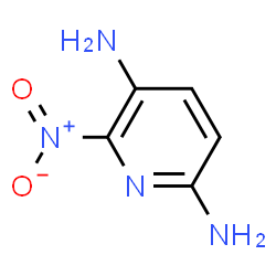ChemSpider 2D Image | 6-Nitro-2,5-diaminopyridine | C5H6N4O2