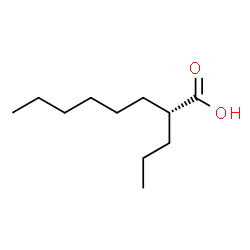 ChemSpider 2D Image | (2S)-2-Propyloctanoic acid | C11H22O2