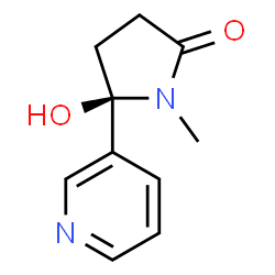 ChemSpider 2D Image | 5'-hydroxycotinine | C10H12N2O2