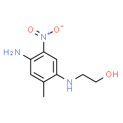ChemSpider 2D Image | HC Violet 1 | C9H13N3O3