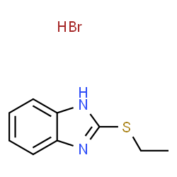 ChemSpider 2D Image | Antihot(Bemitil) | C9H11BrN2S