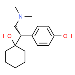 ChemSpider 2D Image | (+)-O-desmethylvenlafaxine | C16H25NO2