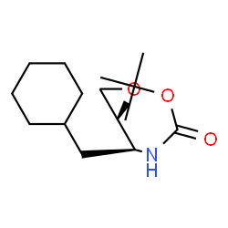 ChemSpider 2D Image | tert-butyl N-[(1S)-2-cyclohexyl-1-[(2S)-oxiran-2-yl]ethyl]carbamate | C15H27NO3