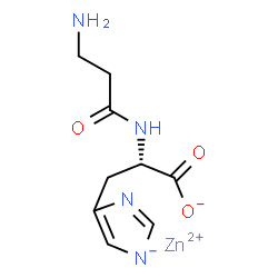 ChemSpider 2D Image | polaprezinc | C9H12N4O3Zn