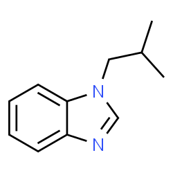 ChemSpider 2D Image | 1-Isobutyl-1H-benzimidazole | C11H14N2