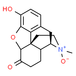 ChemSpider 2D Image | (1S,5R)-10-Hydroxy-4-methyl-12-oxa-4-azapentacyclo[9.6.1.0~1,13~.0~5,17~.0~7,18~]octadeca-7(18),8,10-trien-14-one 4-oxide | C17H19NO4