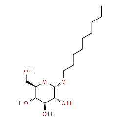 ChemSpider 2D Image | Nonyl alpha-D-glucopyranoside | C15H30O6