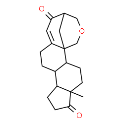 ChemSpider 2D Image | 5-Methyl-18-oxapentacyclo[14.3.1.0~1,13~.0~2,10~.0~5,9~]icos-13-ene-6,15-dione | C20H26O3