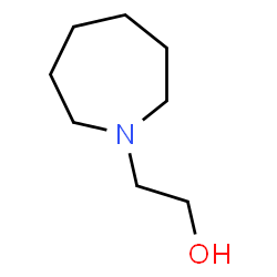 ChemSpider 2D Image | 2-(1-Azepanyl)ethanol | C8H17NO