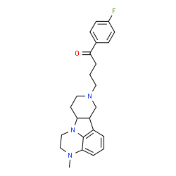 ChemSpider 2D Image | Lumateperone | C24H28FN3O