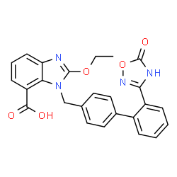 ChemSpider 2D Image | Azilsartan | C25H20N4O5