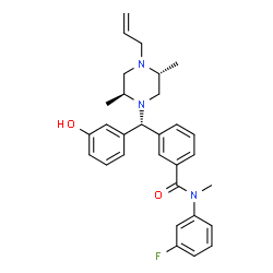 ChemSpider 2D Image | DPI-3290 | C30H34FN3O2