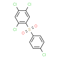ChemSpider 2D Image | tetradifon [ANSI, JMAF, ESA] | C12H6Cl4O2S