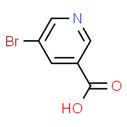 ChemSpider 2D Image | 5-Bromonicotinic acid | C6H4BrNO2